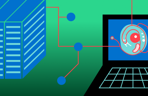 A single cell on a computer screen.