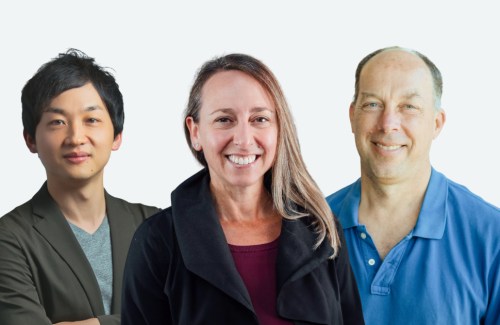 Stellar Science Foundation Founder and Representative Director Takanori Takebe, Vice President of the Chan Zuckerberg Biohub Network Amy Herr, and Chan Zuckerberg Initiative Head of Science Steve Quake