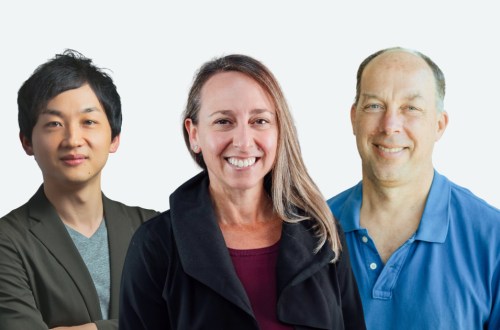 Stellar Science Foundation Founder and Representative Director Takanori Takebe, Vice President of the Chan Zuckerberg Biohub Network Amy Herr, and Chan Zuckerberg Initiative Head of Science Steve Quake